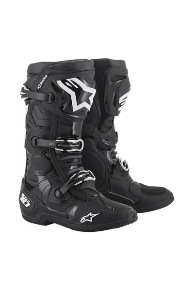 Alpinestars TECH 10 Kros Motosiklet Botu Siyah