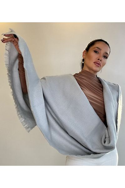 asalya Wool Knitwear Winter Shoulder Shawl