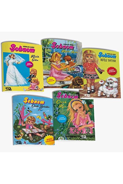 Tandem Yayınları Şebnem Bebek 15 Li Moda, Kostümler, Minikler Full Set Bebek ...