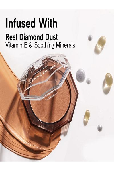 Physicians Formula Mineral Wear Shiny Diamond Powder Dust – Bronze Gem Powder Bronze