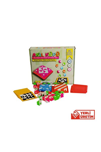 ALAY Ticaret Akıl Küpü - Görsel Hafıza, Zeka Ve Akıl Küpleri ( Qbitz Q-bitz Q-smart Q Smart Küp Oyunu )
