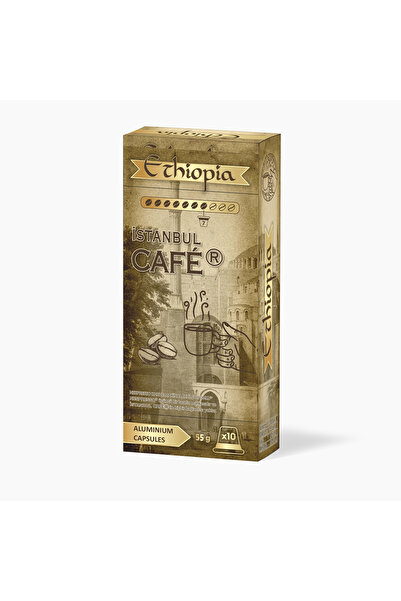 İstanbul Cafer الألومنيوم نسبرسو ®   كبسولة متوافقة مع القهوة إثيوبيا 10 كبسولات