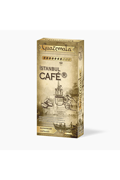 İstanbul Cafer نسبريسو غواتيمالا ®   متوافق مع 10 كبسولات قهوة من الألومنيوم