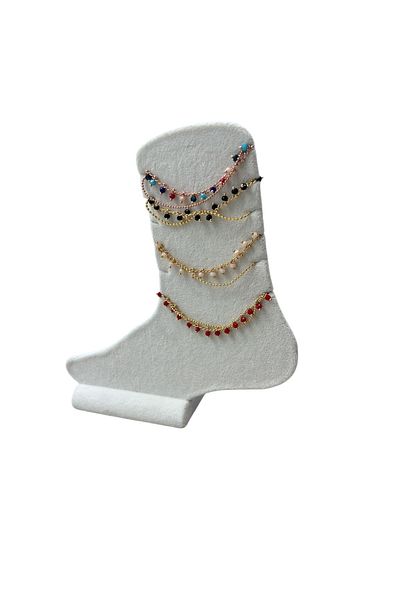 standmarket "Velvet Elegance Anklet Display Stand"