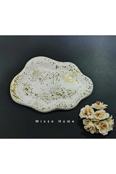 Misse Χειροποίητο διακοσμητικό πιάτο κοσμημάτων πολλαπλών χρήσεων, θήκη για δ...