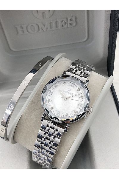 Homies New Season Wrist Watch and Steel Bracelet Gift - Hmsby- 2024121010