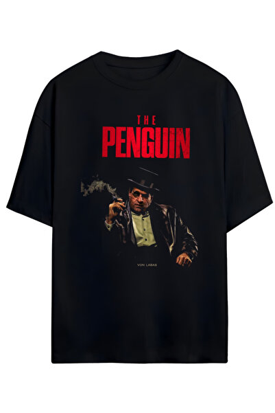MAGORS PINGVIN UNISEKS Oversize kroj Pamuk LU T-shirt