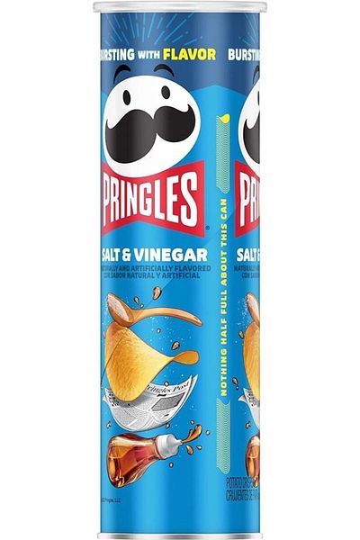 Pringles Pringles Salt & Vinegar Chips 158 Gr