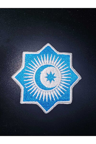 DÜKKAN DESİGN Patch/Emblemă brodată cu steagul Organizației Statelor Turcești