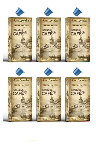 İstanbul Cafer نسبريسو غواتيمالا ®   متوافق مع 60 كبسولة قهوة