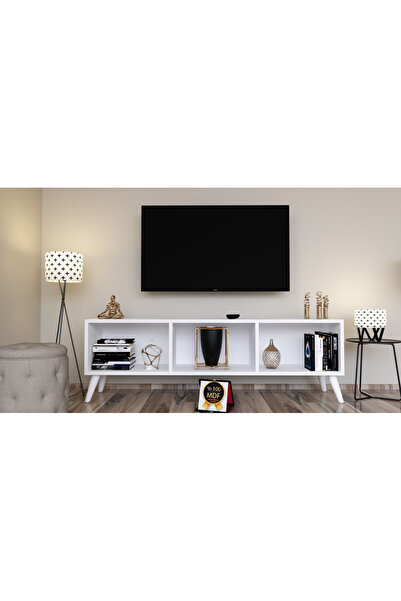 KONAK EV EŞYALARI NOVANTA JR 1.KALİTE %100 MDF 3 KAPAKLI  TV ÜNİTESİ,TV SEHPASI,SALON,DOLAP