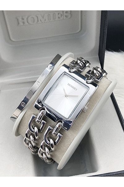 Homies New Season Steel Bracelet Wrist Watch with Gift - Hmsby- 2024121017