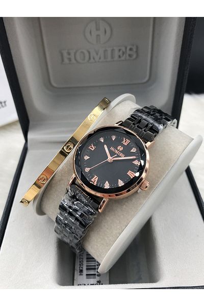 Homies New Season Steel Wrist Watch with Gift - Hmsby- 2024121011