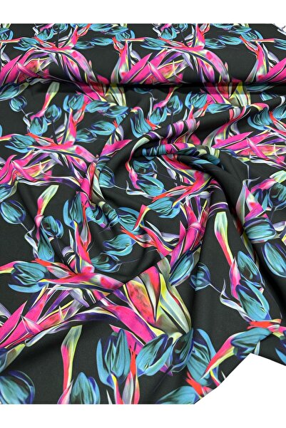 ipekkumaş قميص نوم بنمط زهرة الليل من قماش الكريب، يتم بيع منتجنا قطعة واحدة ...