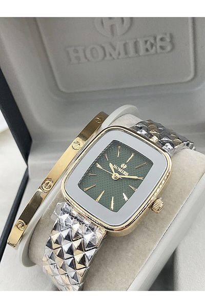 Homies New Season Wrist Watch and Steel Bracelet Gift - Hmsby- 2024121014