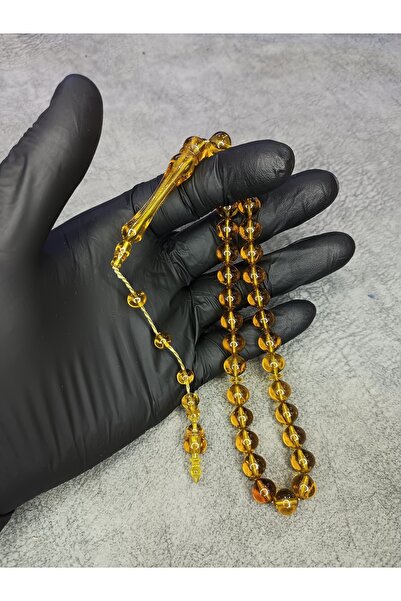 Mos Tespih Mărgele de rugăciune din chihlimbar cu tăierea talgăului de înaltă...