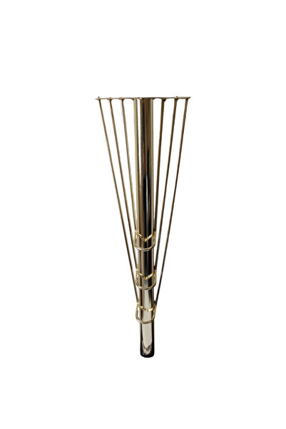 Lionart FLAMİNGO  40  Cm Metal (1 Adet ) GOLD Metal Mobilya, Dolap, Koltuk, K...