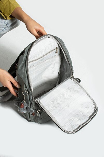 571 Collections Çanta Γκρι μεσαίου μεγέθους εξαιρετικά ελαφρύ σακίδιο πλάτης - Μοντέλο 571-3F