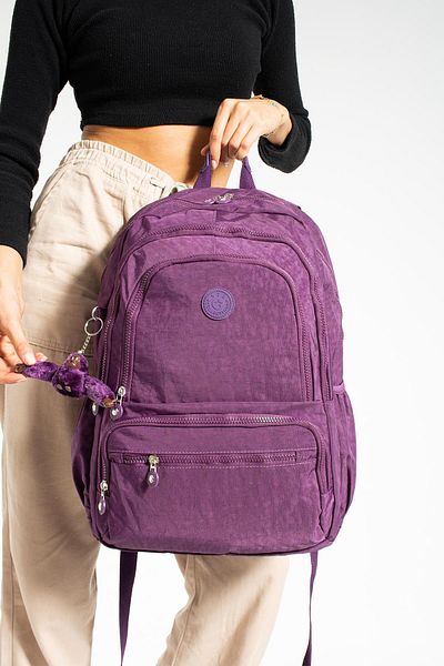 571 Collections Çanta Purple Waterproof Backpack - Ultra Light and Multi-Pocket (Model: 571-1G)