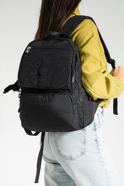 571 Collections Çanta Ultra Light Medium Size Black Backpack - Model: 571-3F