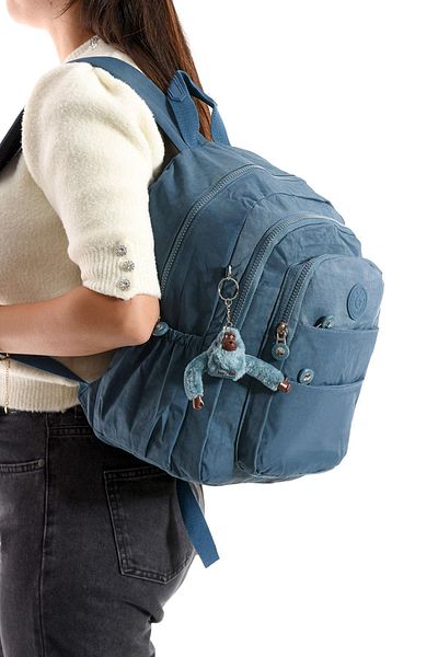 571 Collections Çanta Rucsac ultra-ușor cu mai multe buzunare, mărime medie, unisex, albastru (model: 571-4C)