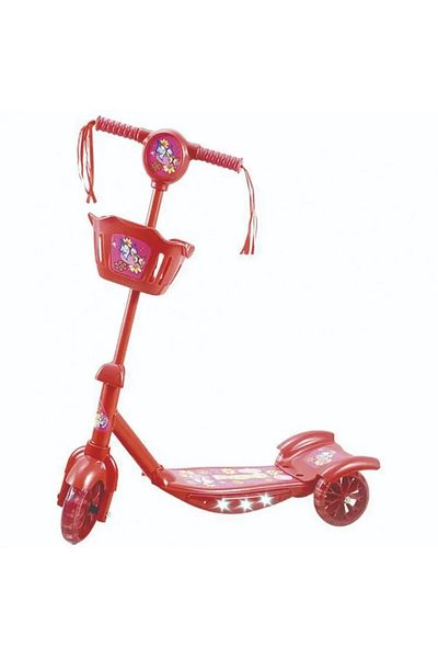ALBADER Kick Scooter For Kids, 3 LED Music Lighted Wheels, Kick Scooter with Music &, Manual Scooter