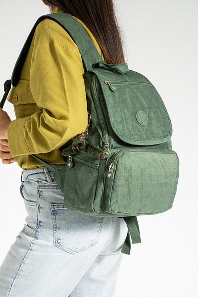 571 Collections Çanta Green Medium Size Lightweight Backpack - Model 571-3F