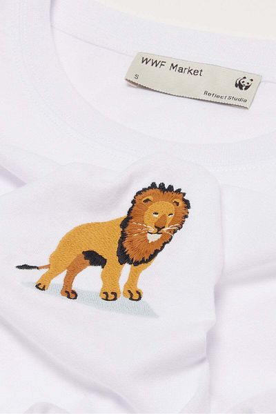 WWF Market Μπλουζάκι Lion Soft - Λευκό