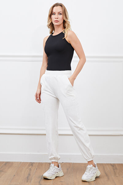 DPARİS Velvet Fabric Sweatpants