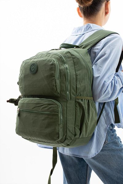 571 Collections Çanta Green Ultra Light Multi-Pocket Backpack - 571-2D