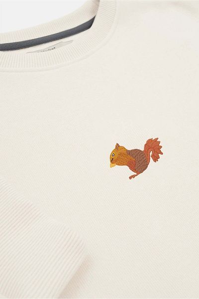 WWF Market Φούτερ Squirrel Supersoft - Εκρού
