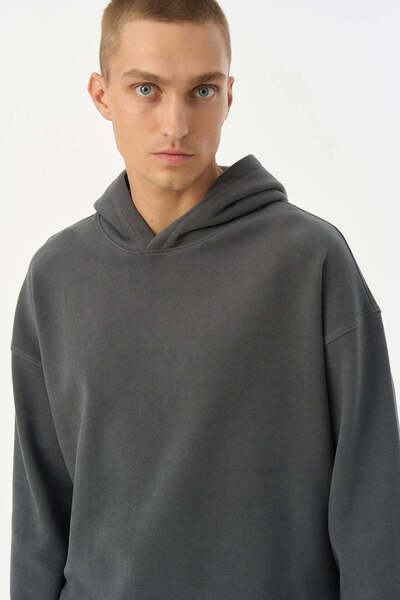 WWF Market Basic Supersoft Hoodie - Anthracite