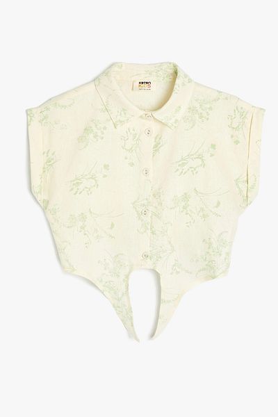 Koton Girl's Shirt 4Skg60071Aw0D5