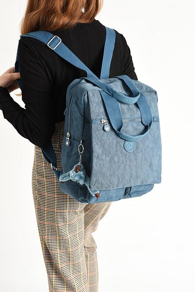 571 Collections Çanta Rucsac și geantă de mână cu două funcții albastru ultra ușoară - Model: 571-5H