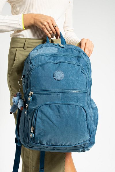 571 Collections Çanta Rucsac unisex albastru ultra ușor impermeabil - buzunare multiple (model: 571-1E)