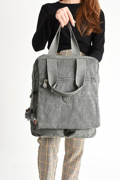 571 Collections Çanta Ultra Light Gray Two Function Backpack and Handbag - Model:571-5H