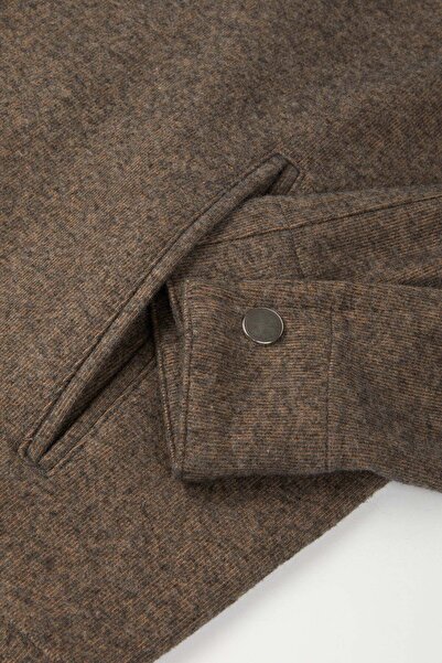 WWF Market Μπουφάν SuperSoft με φερμουάρ - Καφέ