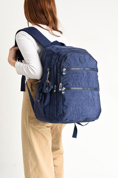 571 Collections Çanta Unisex Ultra Light Αδιάβροχο Σακίδιο Πλάτης - Πολλαπλές Τσέπες, Μοντέλο Navy: 571-2G