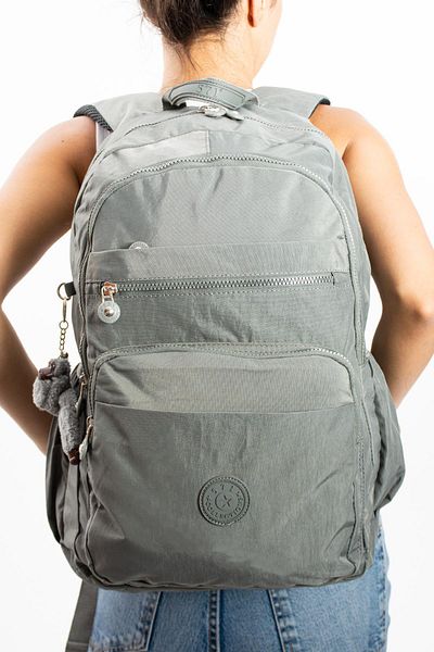 571 Collections Çanta Unisex γκρι αδιάβροχο σακίδιο πλάτης - Εξαιρετικά ελαφρύ, πολλαπλές τσέπες (Μοντέλο: 571-1B)