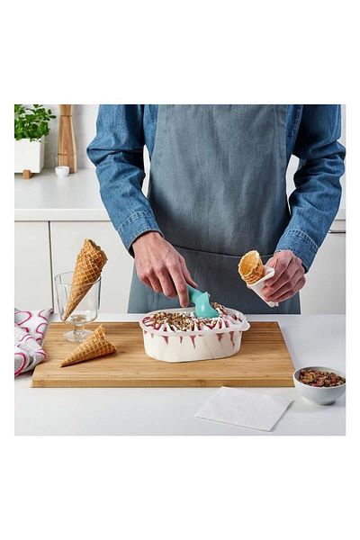 IKEA Uppfylld Ice Cream Spoon Turquoise 18 cm 20533224