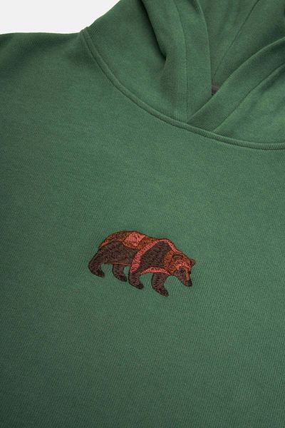 WWF Market Bozayı Supersoft Hoodie - Πράσινο