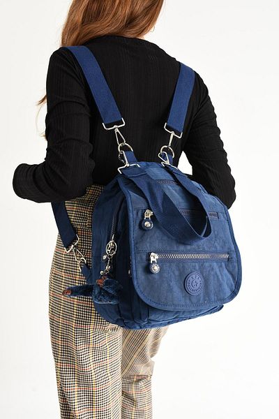 571 Collections Çanta Ultra Light Women's Backpack and Handbag - Navy Model 571-5A