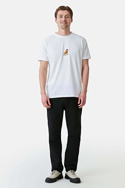 WWF Market Λιγότερο μπλουζάκι Lion - Λευκό