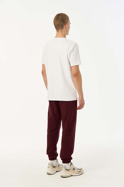 WWF Market Ανδρικό αθλητικό παντελόνι Basic Supersoft - Claret Red