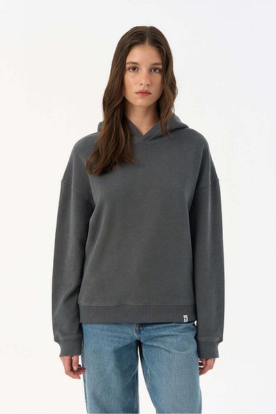 WWF Market Anthracite Supersoft Basic Hoodie