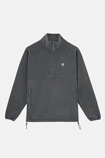 WWF Market Антрацит Панда Half-Zip Polar
