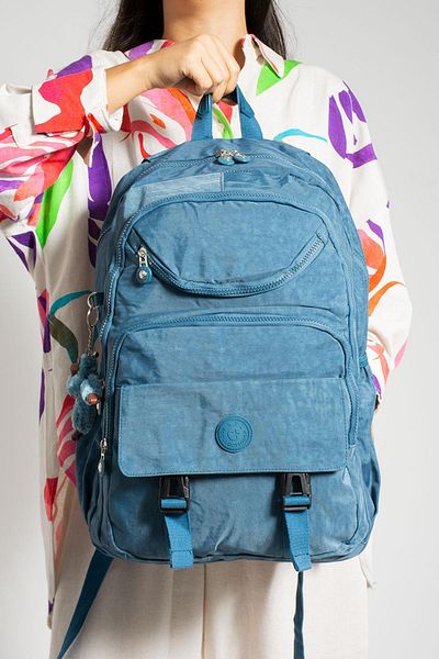 571 Collections Çanta Rucsac unisex albastru ultra ușor impermeabil - buzunare multiple (model: 571-1H)
