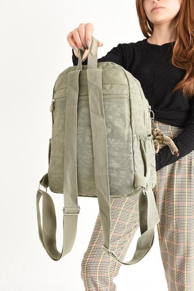 571 Collections Çanta Μεσαίου μεγέθους εξαιρετικά ελαφρύ σακίδιο πλάτης - Πολλαπλές τσέπες, Mink (Μοντέλο: 571-4B)