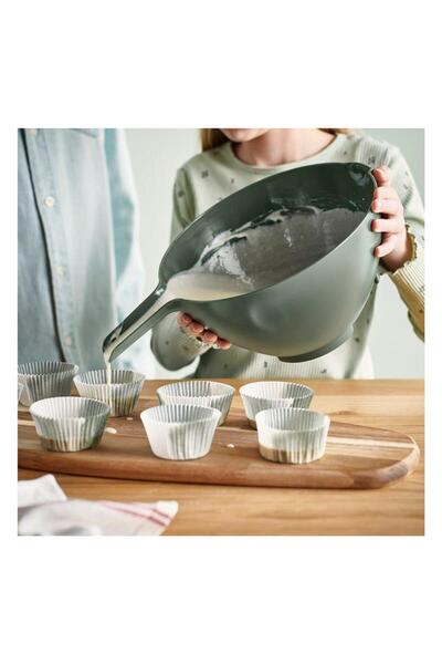 IKEA Visping Mixing Bowl Grey-Green 3 Lt
