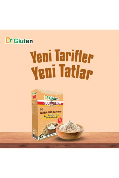 Dr.Gluten DR GLUTEN GLUTENSİZ ÇİĞ KARABUĞDAY UNU 500 GR